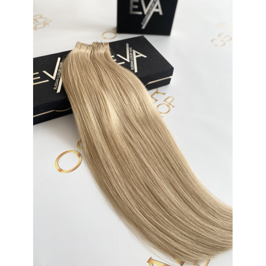 Extensii Tape-in Russian Hair Blond Miere #24 Extensii Tape-in Russian Hair Blond Miere #24